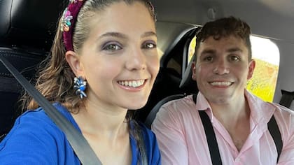 La pareja se dirigía a Santa Fe.