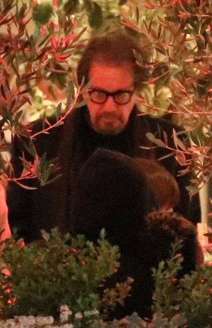 La pareja se mostró en un restaurante de Los Ángeles