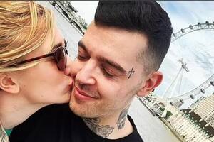 La pareja Sofiia Karkadym y Tony Garnett