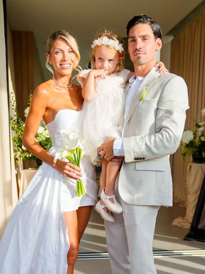 La pareja tiene una hija de tres años llamada Vita (Foto: @caleruggeri)