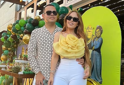 La pareja tuvo dos hijos y se casó en 2012