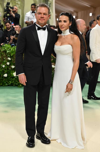 La pareja, una de las más sólidas de Hollywood, se mostró muy atenta y amorosa