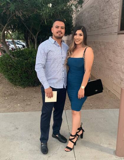 La pareja vive en San Diego, California, y se casó en el 2020