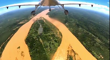 La pareja ya llegó a Brasil