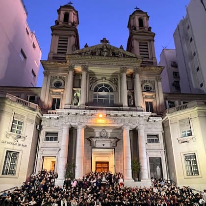 La parroquia de San Nicolás de Bari, en Buenos Aires