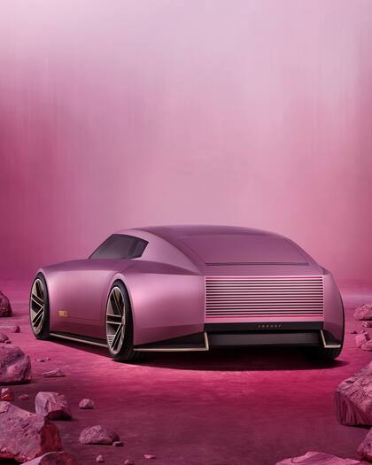 La parte de atrás del polémico nuevo modelo de Jaguar