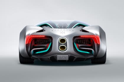 La parte posterior del Hyperion XP-1, diseñado con materiales utilizados en el sector aeroespacial