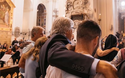 La participación de Alejandro Roemmers en el Abrazo de Asís