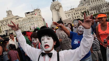 La particular carrera tuvo lugar en Lima, Perú