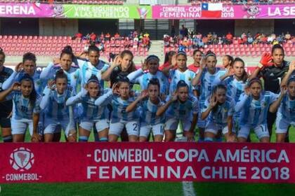La particular protesta con las manos en las orejas en la Copa América de Chile 2018