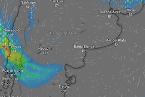 Hay alerta amarilla y naranja por lluvias, tormentas y viento Zonda para este martes 5 de mayo