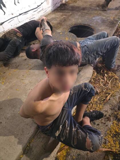 La Patrulla Fronteriza dio a conocer el encuentro en redes sociales