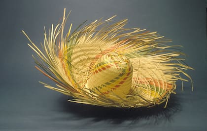 La pava es un sombrero tejido a mano con hojas de palma y se considera uno de los íconos puertorriqueños