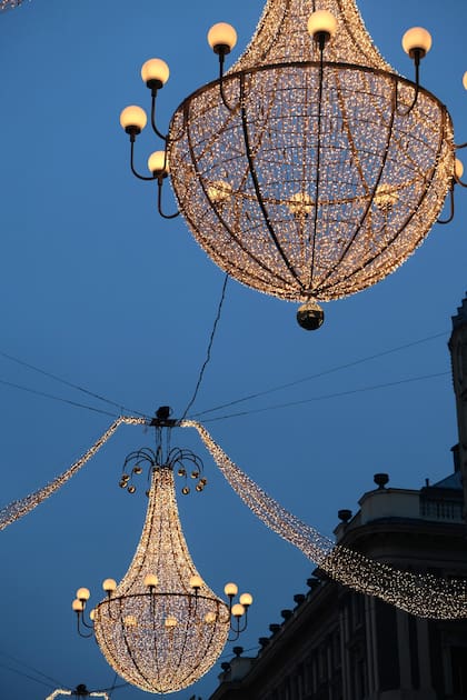 La peatonal Graben, espléndidamente iluminada. Foto: Emilia Cavanagh