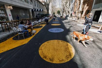 La peatonalización en el barrio de Palermo