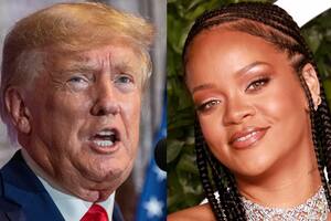 Las polémicas declaraciones de Donald Trump sobre Rihanna antes del Super Bowl