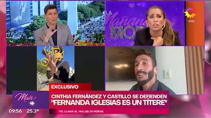 La pelea entre Cinthia Fernández y María Fernánda Callejón surgió a raíz de la defensa que dio la exvedette sobre Castillo y sus hijas
