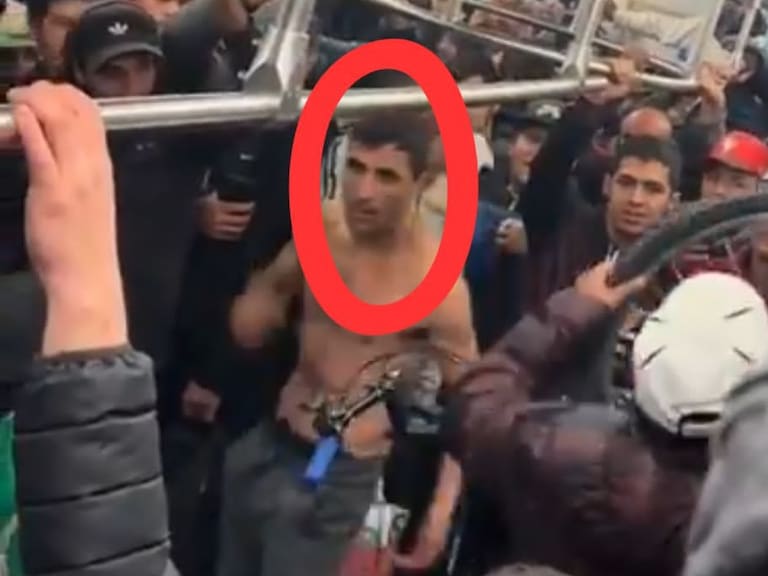 Se pelearon en el tren San Martín, se volvieron virales y uno de los contrincantes fue detenido