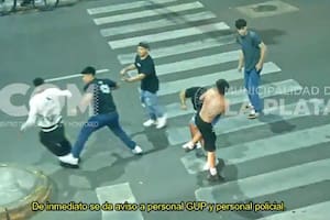 Batalla campal en plena avenida de La Plata tras la denuncia por el robo de un celular