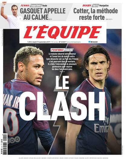 La pelea Neymar-Cavani sigue sumando detalles y capítulos