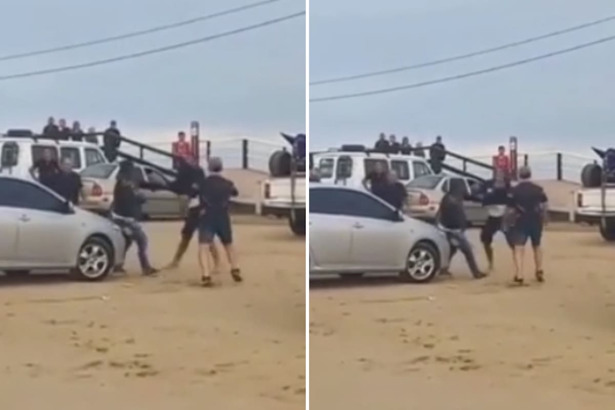 Feroz pelea en Villa Gesell: trompadas entre un “trapito” y un turista que se negó a pagarle para que le cuide el auto