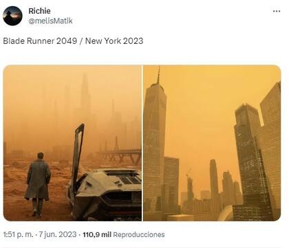 La película de Blade Runner tiene escenas similares al actual Nueva York
