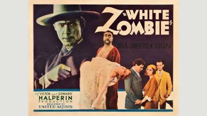 La película "El zombi blanco" de 1932 fue una de las primeras en tratar el tema de los zombis en el cine estadounidense