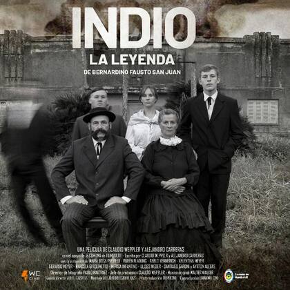 La película Indio, de Claudio Weppler, se estrenó en 2021.