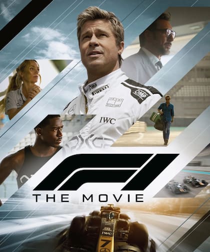 La película llamó la atención de todos gracias su destacado reparto y la temática deportiva (Foto: @f1movie)