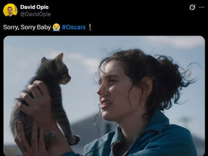 La película "Lo siento, cariño" no consiguió ninguna nominación y se cuestionó esta decisión de la Academia