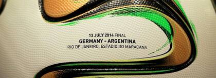 La pelota con la que hoy se jugará la final