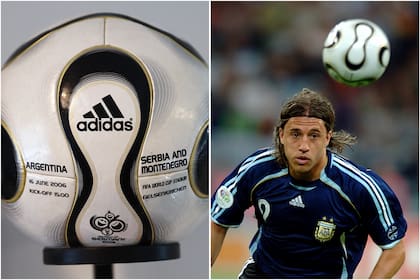 La pelota que se usó en el partido de Argentina contra Serbia-Montenegro en el Mundial de Alemania es otra pieza de colección