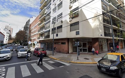 La peluquería donde ocurrió el asesinato en el barrio porteño de Recoleta
