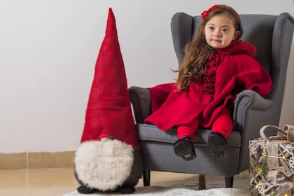 La pequela Francesca también participó del Miss Junior Christmas de Malta y resultó ganadora. (Gentileza: Michelle Rausi)