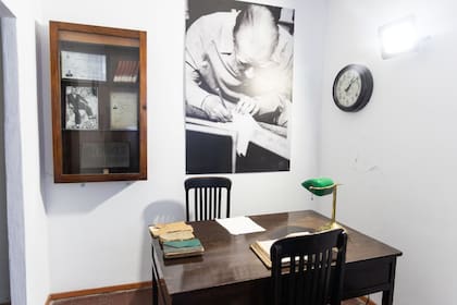 La pequeña habitación donde se refugiaba Borges