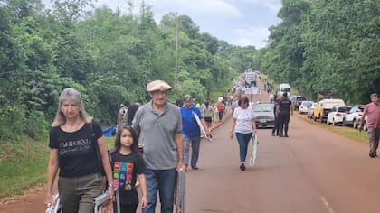 La peregrinación a Loreto, en su último tramo antes de llegar al Santuario