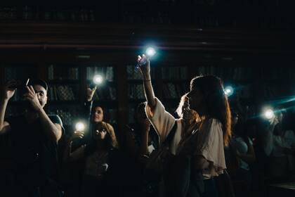 La performance en la biblioteca