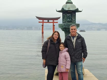 La periodista Denise Berger viajó en familia
