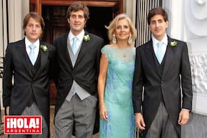 Cecilia Zuberbühler usó el mismo vestido de Alberta Ferretti en las bodas de sus tres hijos