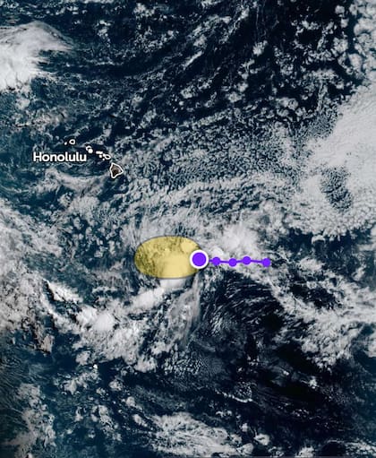 La perturbación tiene un 30% probabilidad de convertirse en depresión tropical, según el NHC