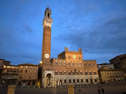 La piazza del campo, en Siena.