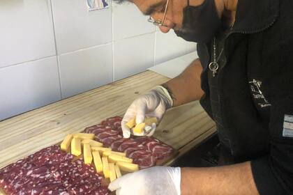 La picada está entre los platos que preparan