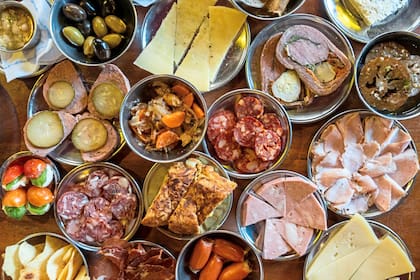 La picada, uno de los platos más pedidos