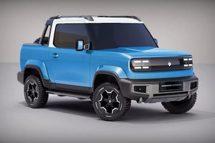 La pick-up de Bajoun va a ofrecerse en tres colores.