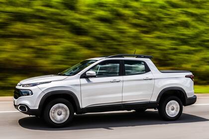 La pickup Fiat Toro Nafta