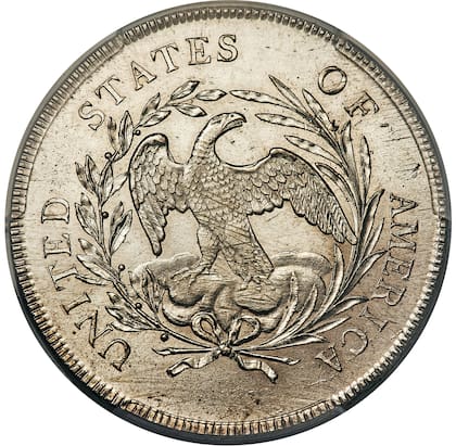 La pieza relevante es el tipo reconocido como "Águila pequeña"