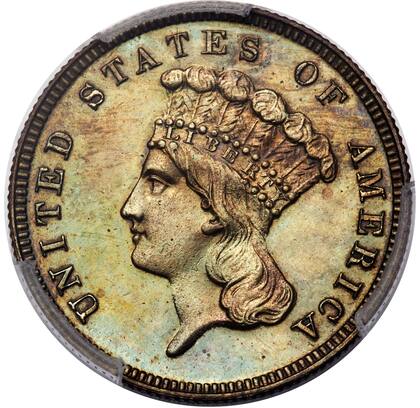 La pieza se utilizó como prototipo para la serie "Indian Princess" que fue acuñada en oro para su circulación. Sin embargo, el ejemplar experimental fue producido en cobre