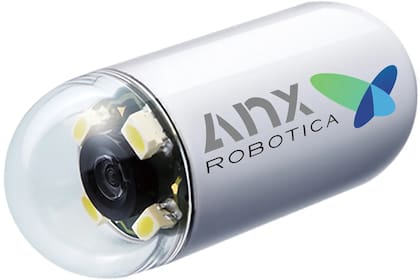La píldora desarrollada por Anx Robotica y la universidad George Washington permite hacer una endoscopía sin el tubo flexible; se mueve por el interior del cuerpo controlada en forma remota por el médico