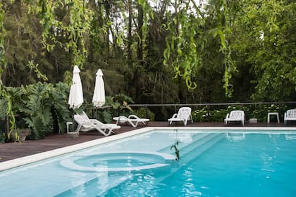 La pileta de Bosque de Bohemia.