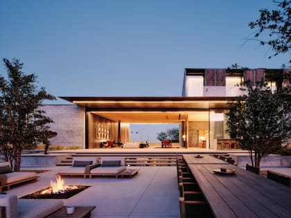 La pileta fue diseñada y ejecutada por la empresa Ozzie Kraft Pools.